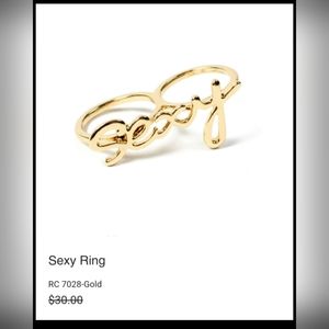 New Gold SEXY Ring